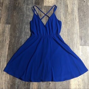Charlotte Russe strappy skater dress